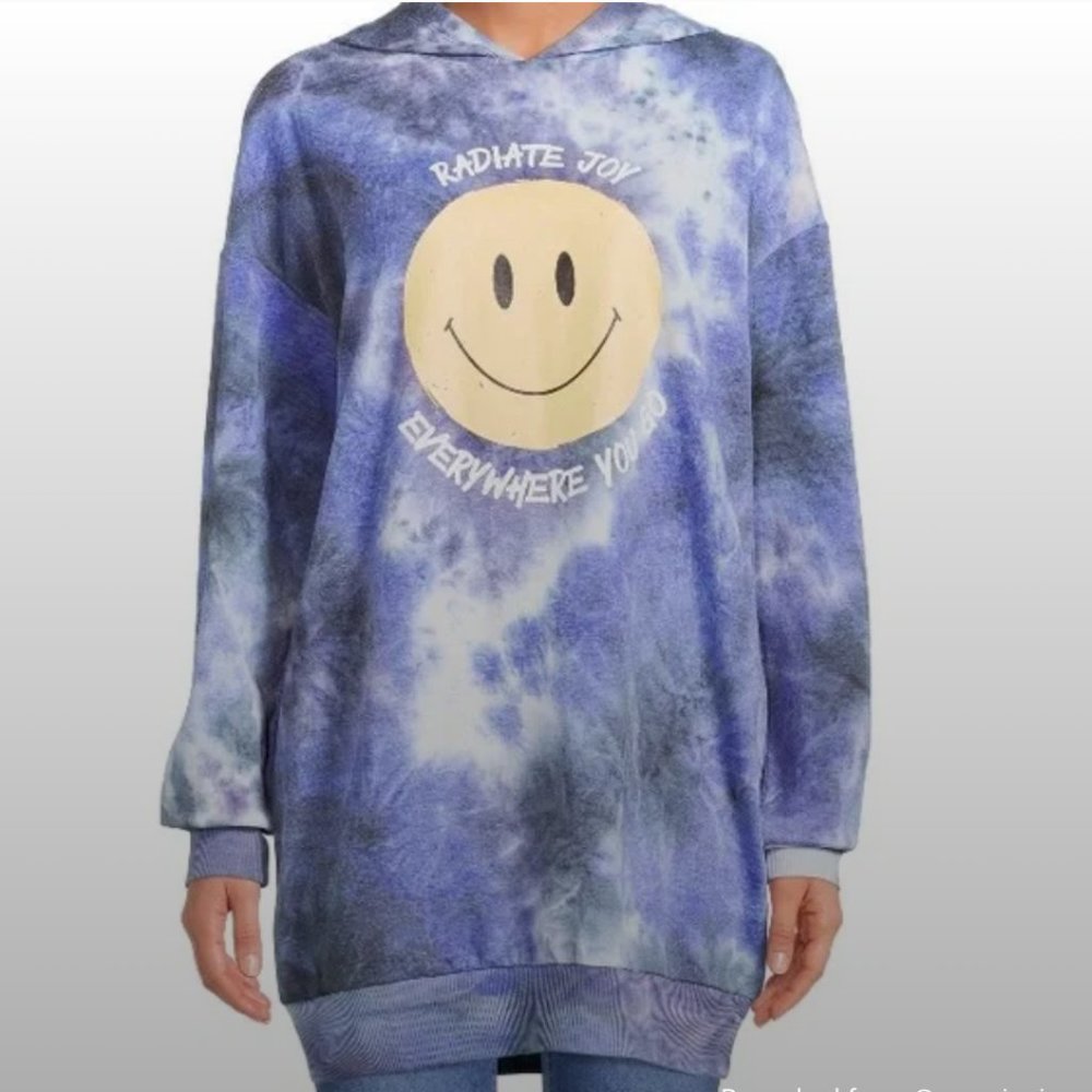 NWT NOBO Tie Dye long Hoodie